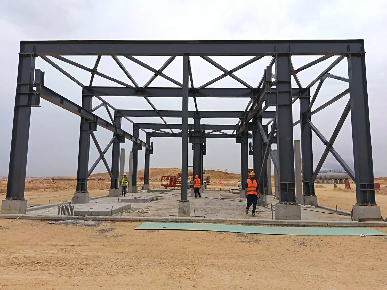Steel structure project