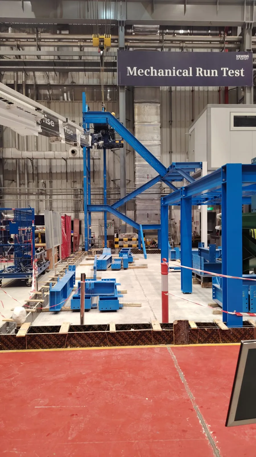 Mechanical test area