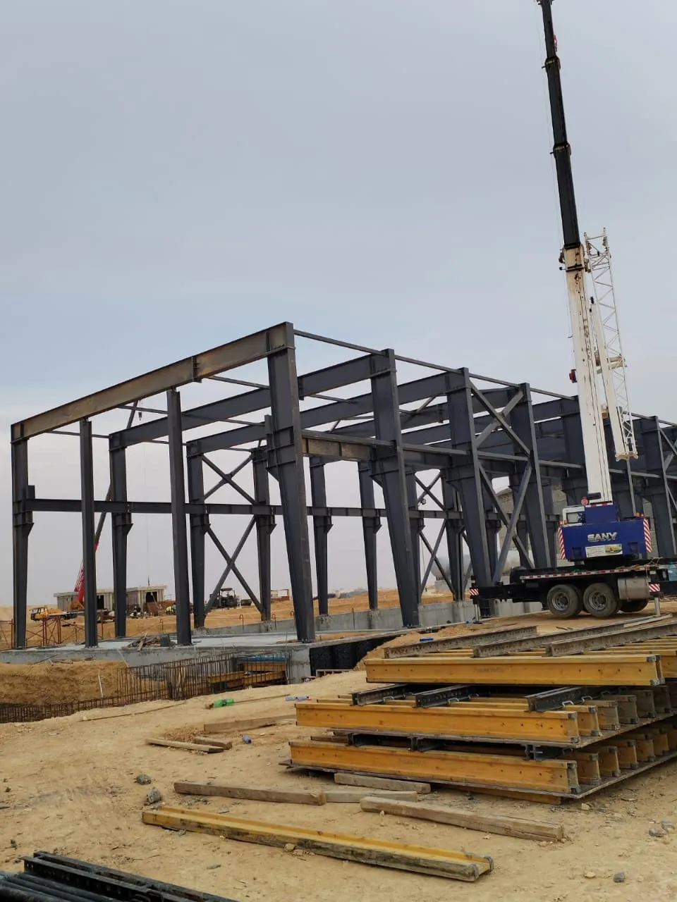 Steel erection