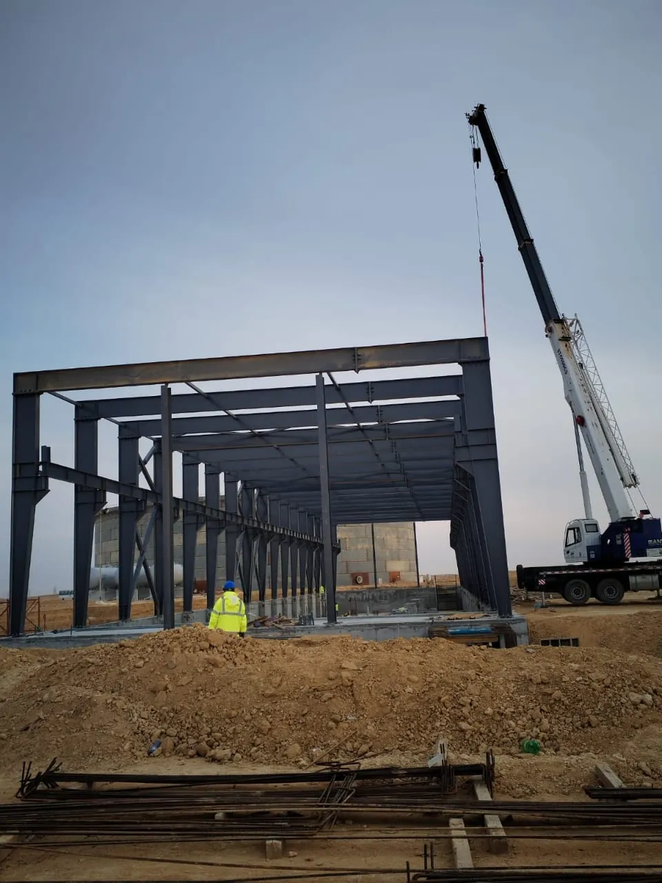 Steel frame