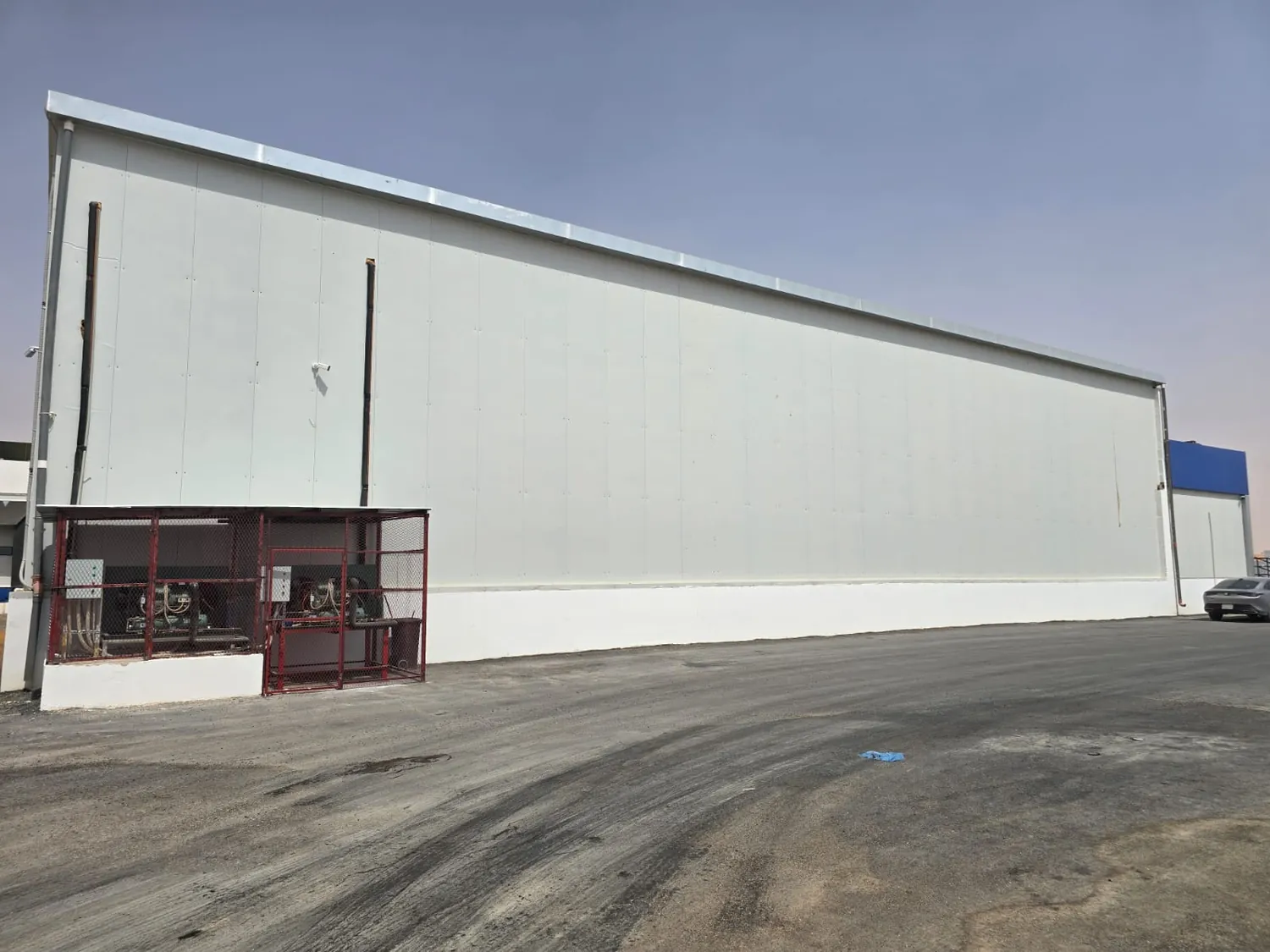 Completed warehouse